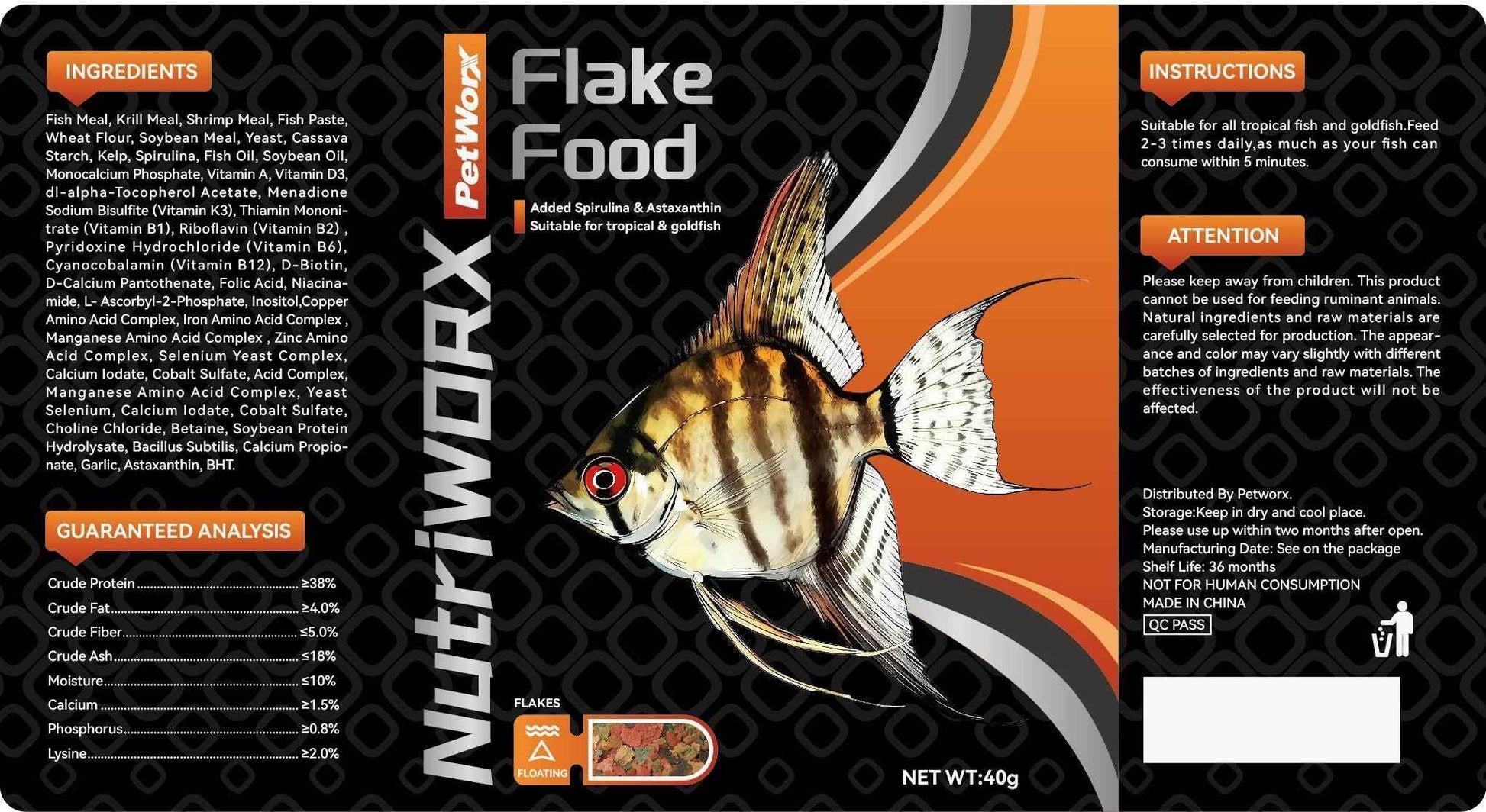 Nutriworx Flake Food