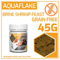 Brine Shrimp Feast AquaFlake 45G high-protein brine shrimp flake fish food