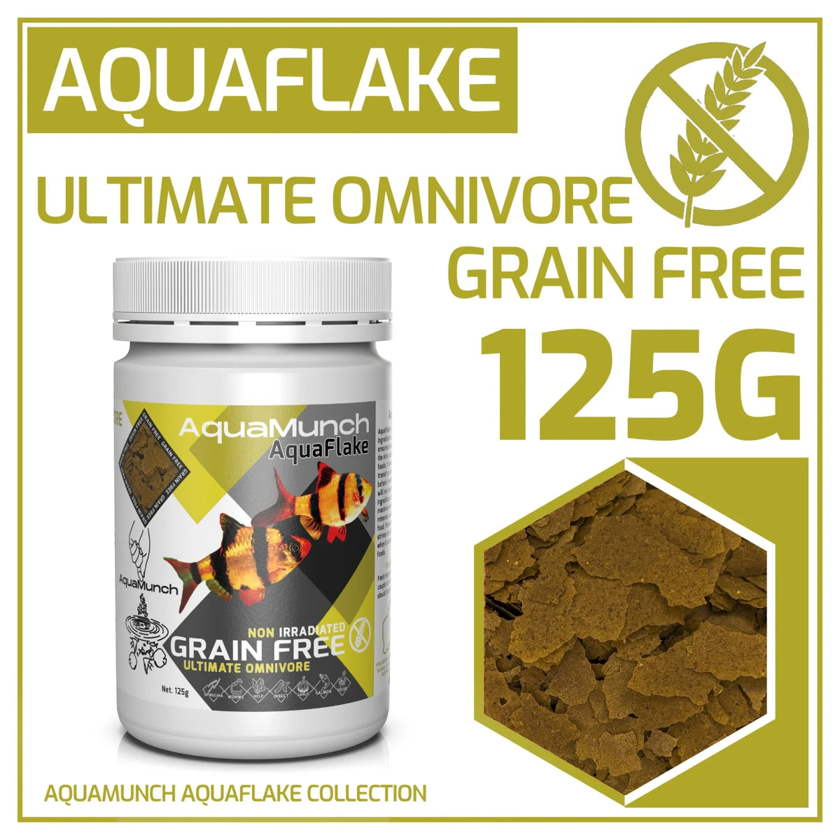 Ultimate Omnivour AquaFlake 125g