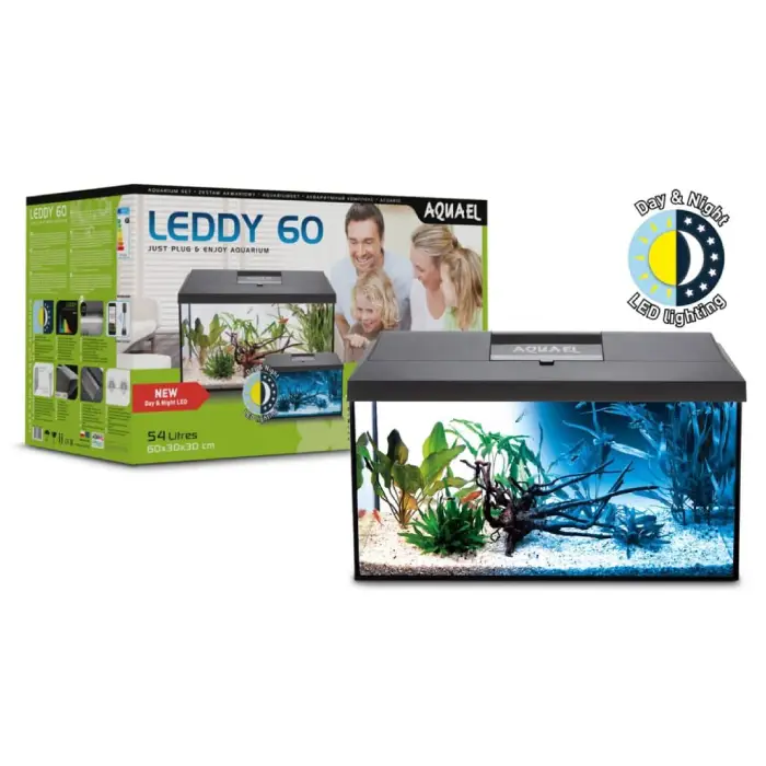 Aquael Leddy 60 Day & Night Aquarium Set