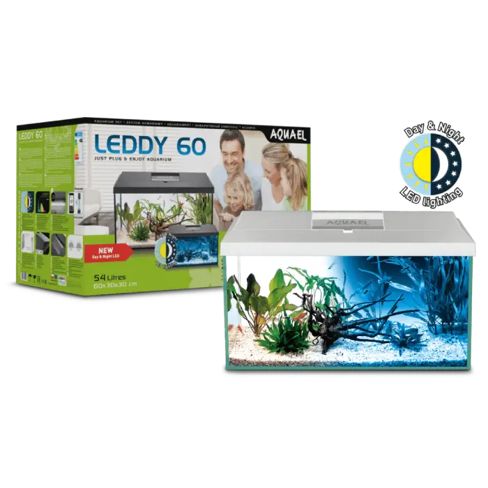 Aquael Leddy 60 Day & Night Aquarium Set
