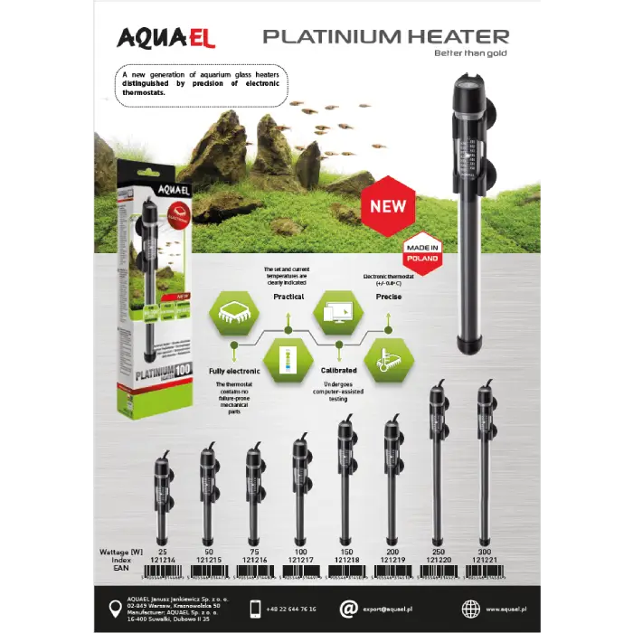AQUAEL Platinum Heater