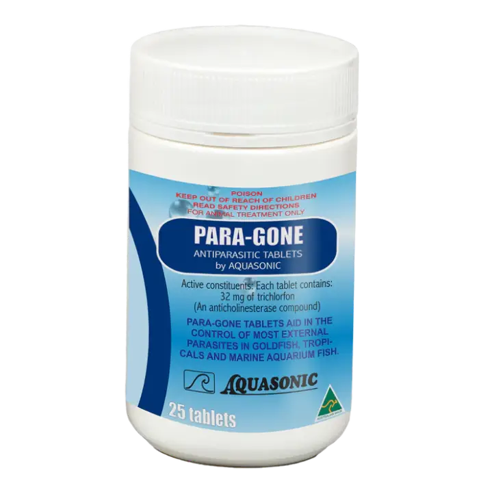 Aquasonic Para-Gone 25 Tablets