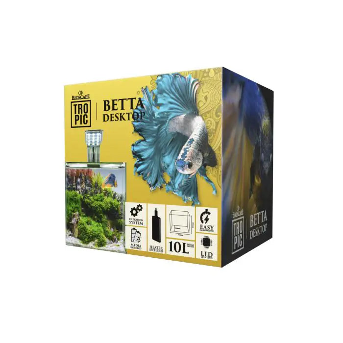 Bioscape Tropic Betta / Shrimp Desktop Aquarium 10ltr
