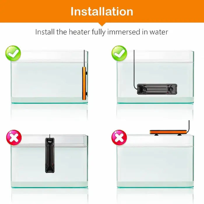 Hygger Submersible Double Quartz Heater 43 Model