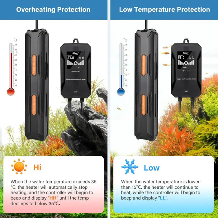 Hygger Aquarium Intelligent Quartz Heater