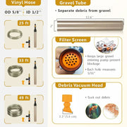 Hygger Aquarium Syphon Brass Adapter