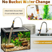 Hygger Aquarium Syphon Brass Adapter