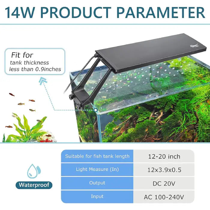 Hygger Clip On Planted Aquarium Lights