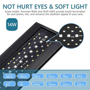 Hygger Clip On Planted Aquarium Lights