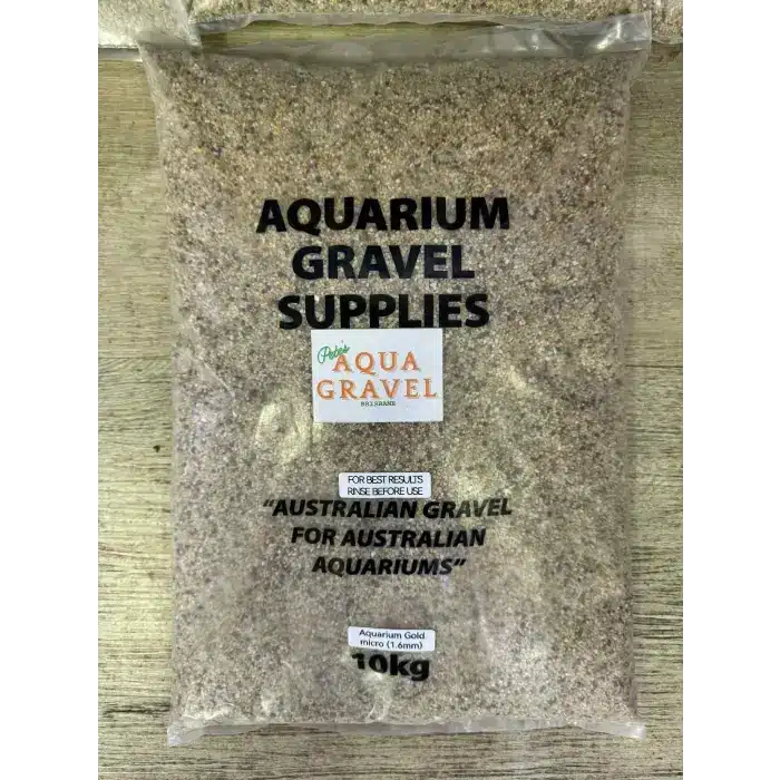 Aquarium Gold Micro Gravel (1.6mm)