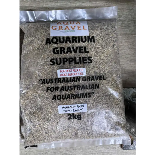 Aquarium Gold Micro Gravel (1.6mm)
