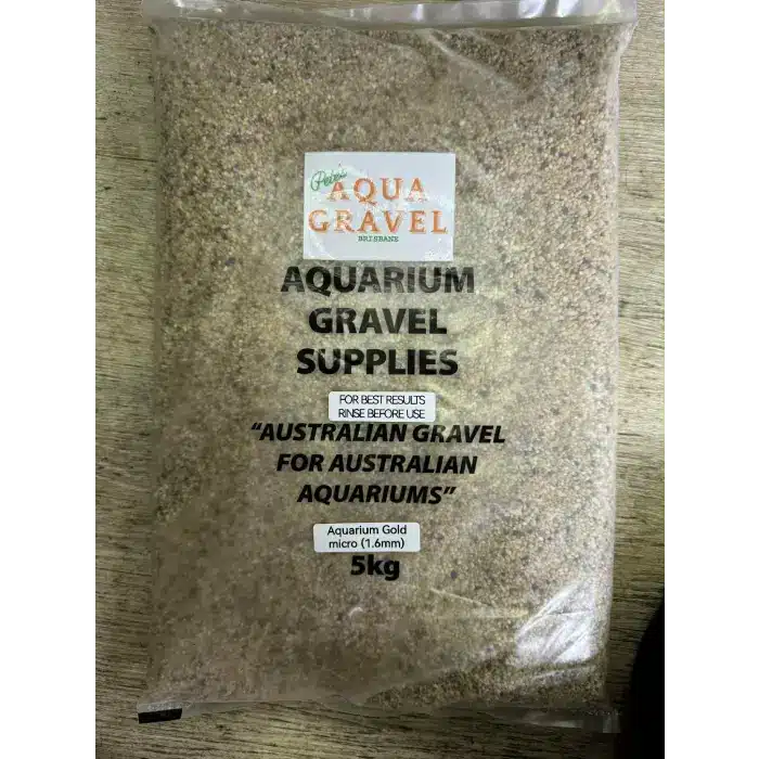 Aquarium Gold Micro Gravel (1.6mm)