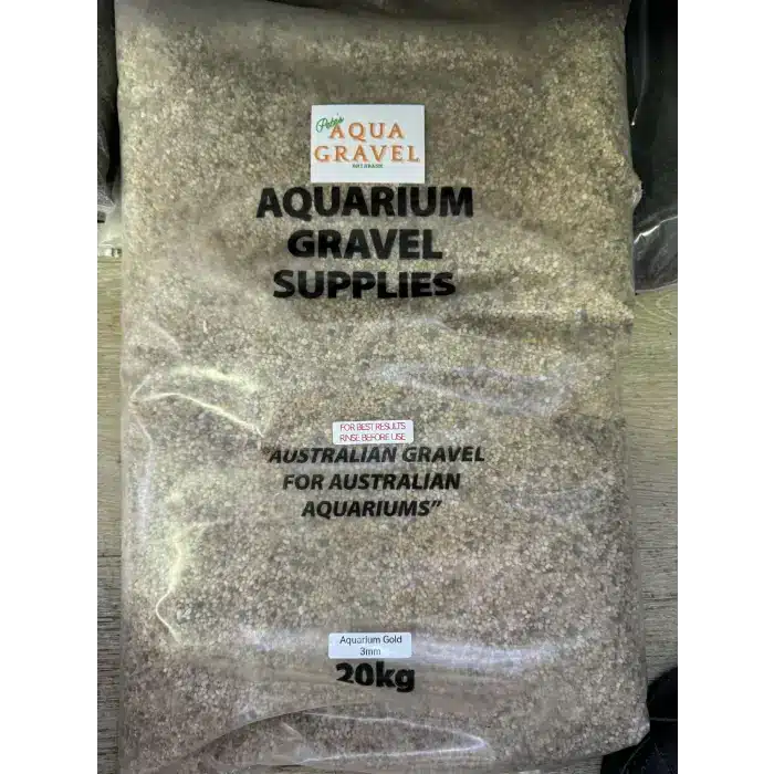 Aquarium Gold Gravel (3mm)