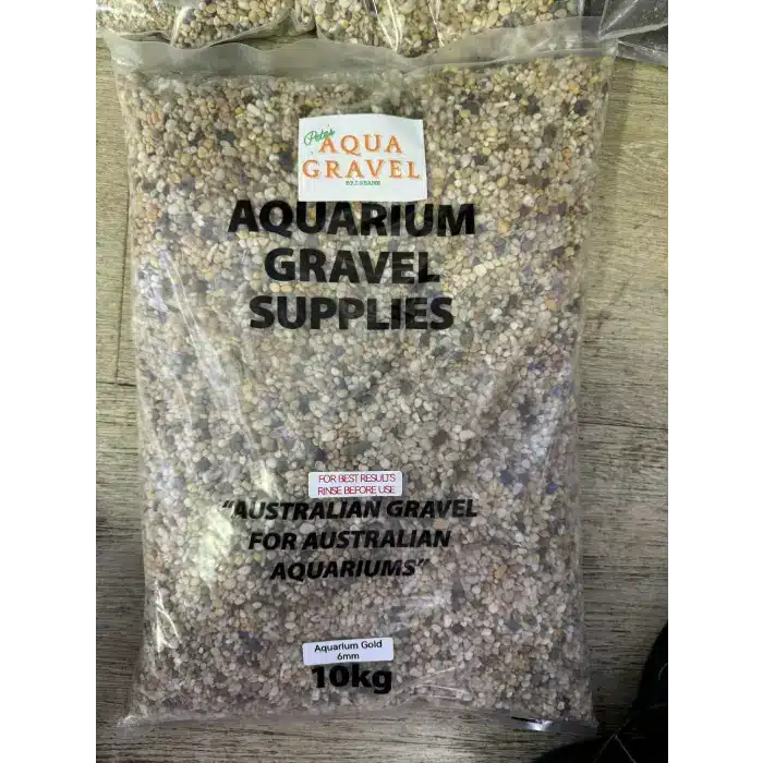 Aquarium Gold Gravel (6mm)