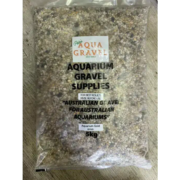 Aquarium Gold Gravel (6mm)