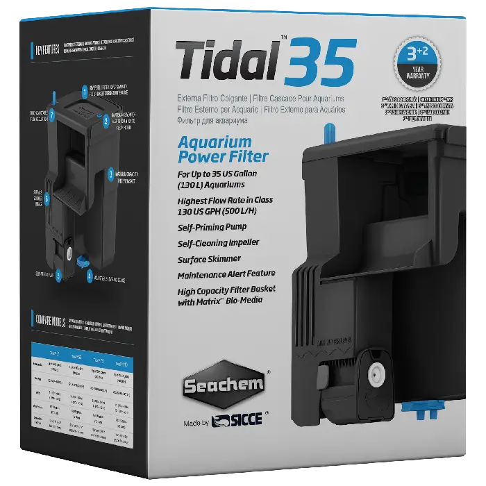 Seachem Tidal 35 Power Filter
